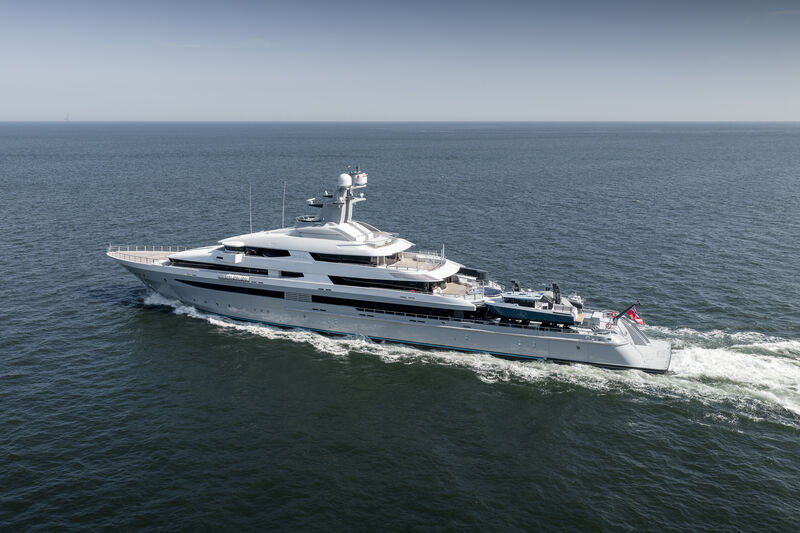 Article image for Gabe Newell’s 93m yacht Draak delivered follo...
