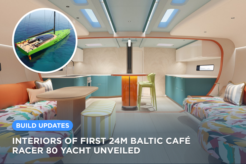 Article image for Interiors of first 24m Baltic Café Racer 80 y...
