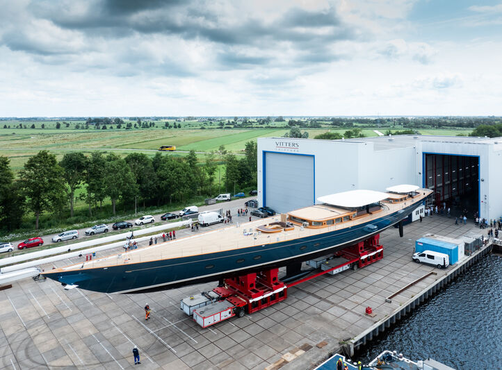Article image for 69m fossil-free Vitters yacht Project Zero ro...