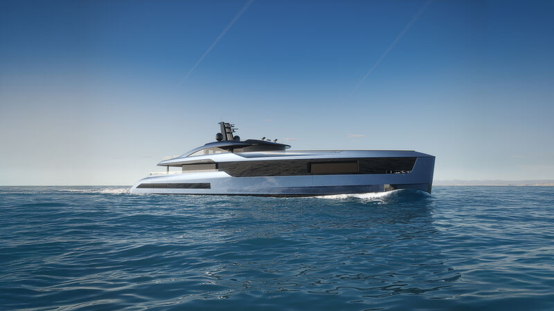 Article image for TISG unveils 53m Picchiotti P53 yacht concept