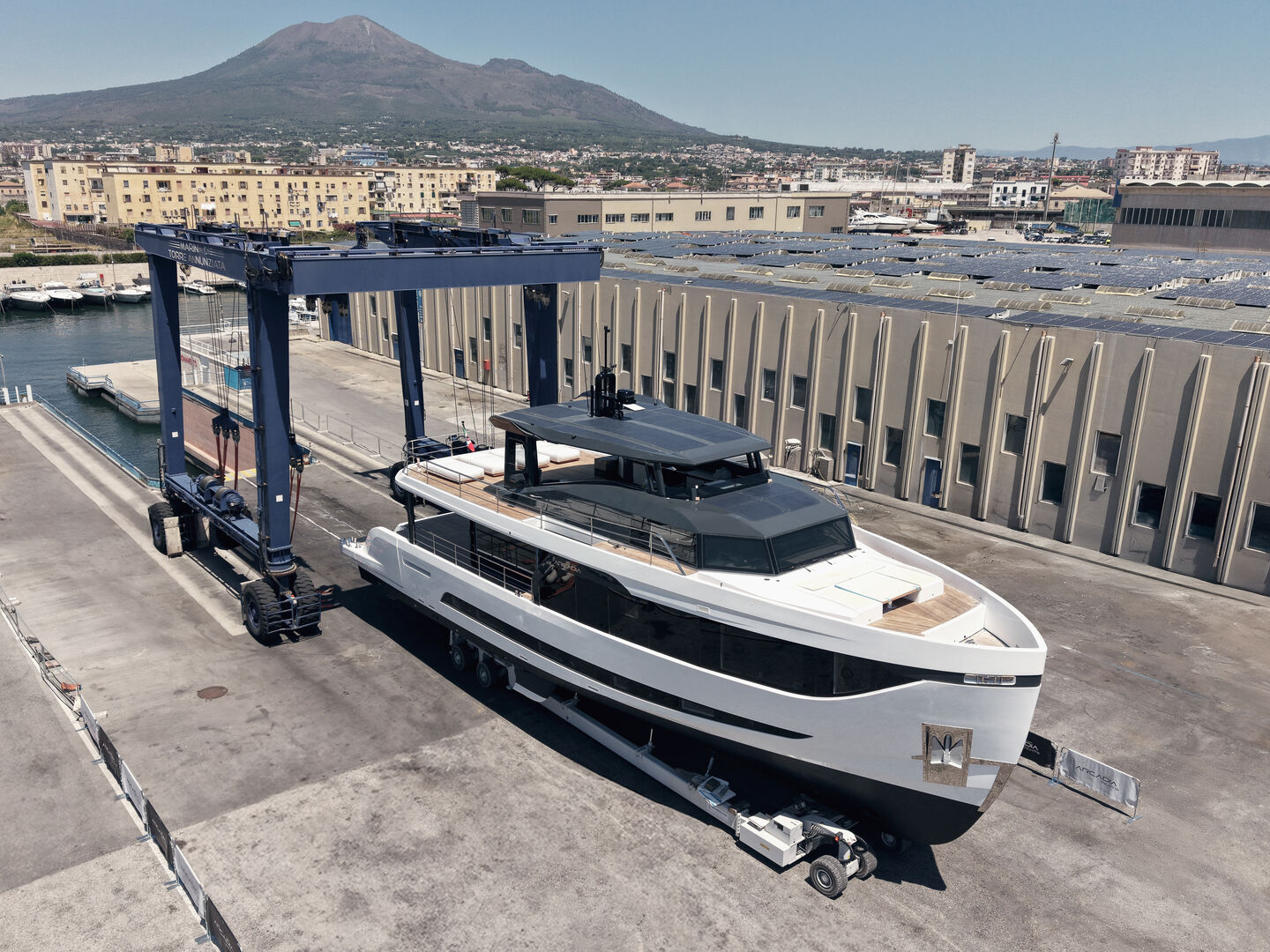 Second 24m Arcadia A80new yacht launched