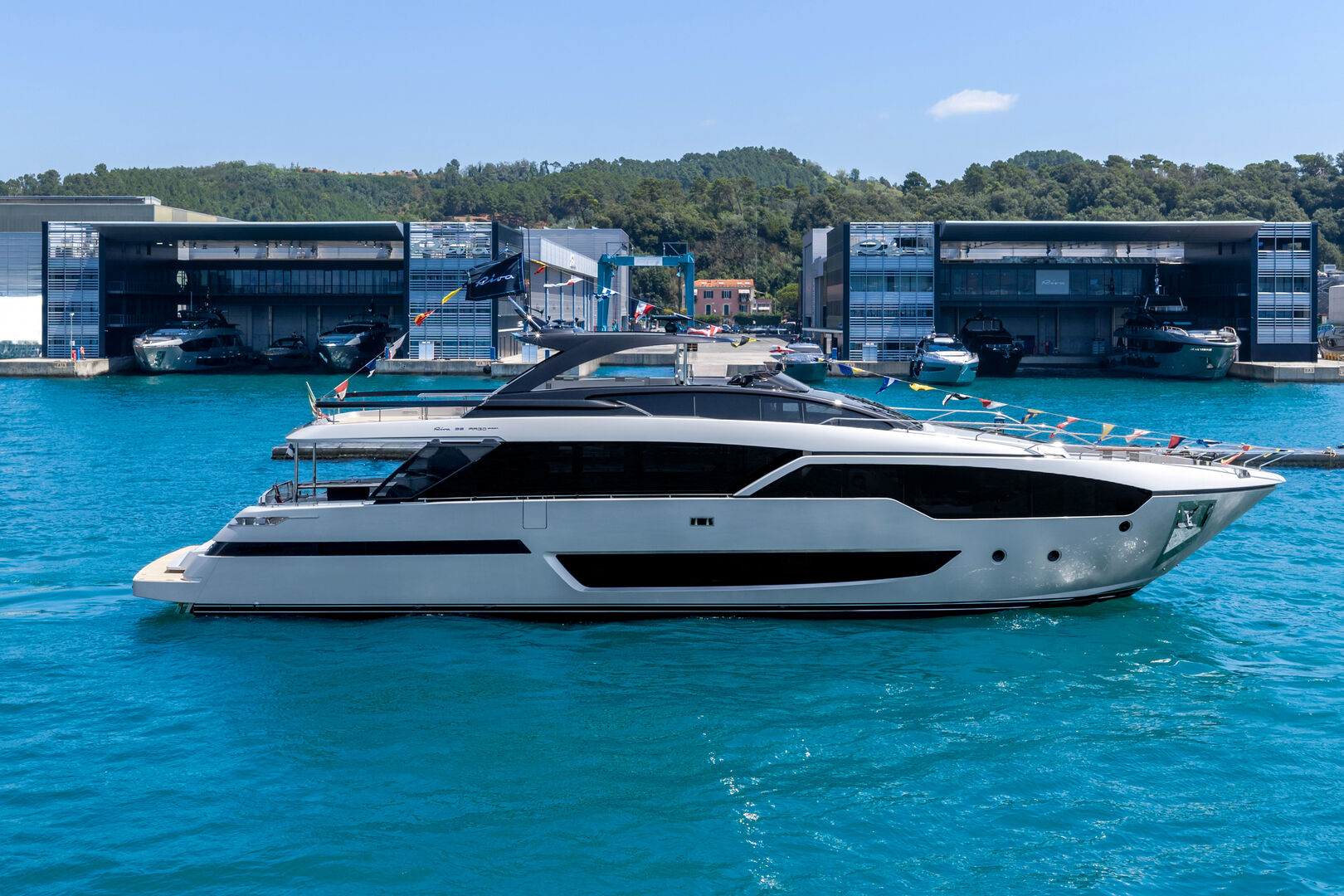 First 29m Riva 96' Argo Super yacht launched