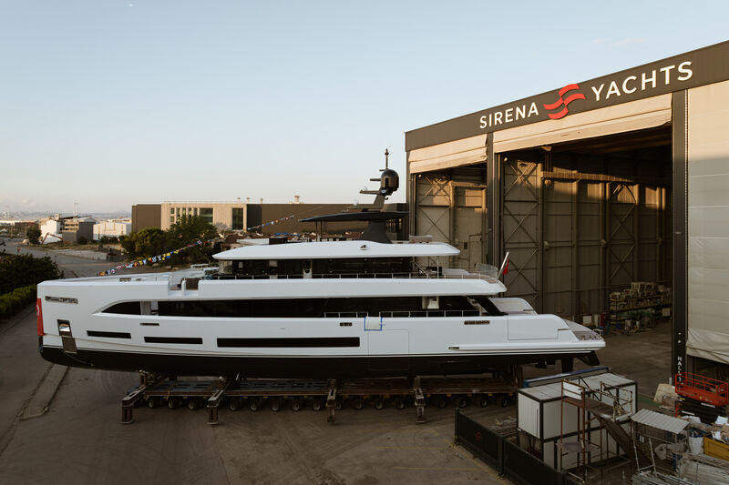 Article image for First Sirena 42 superyacht launched ahead of ...