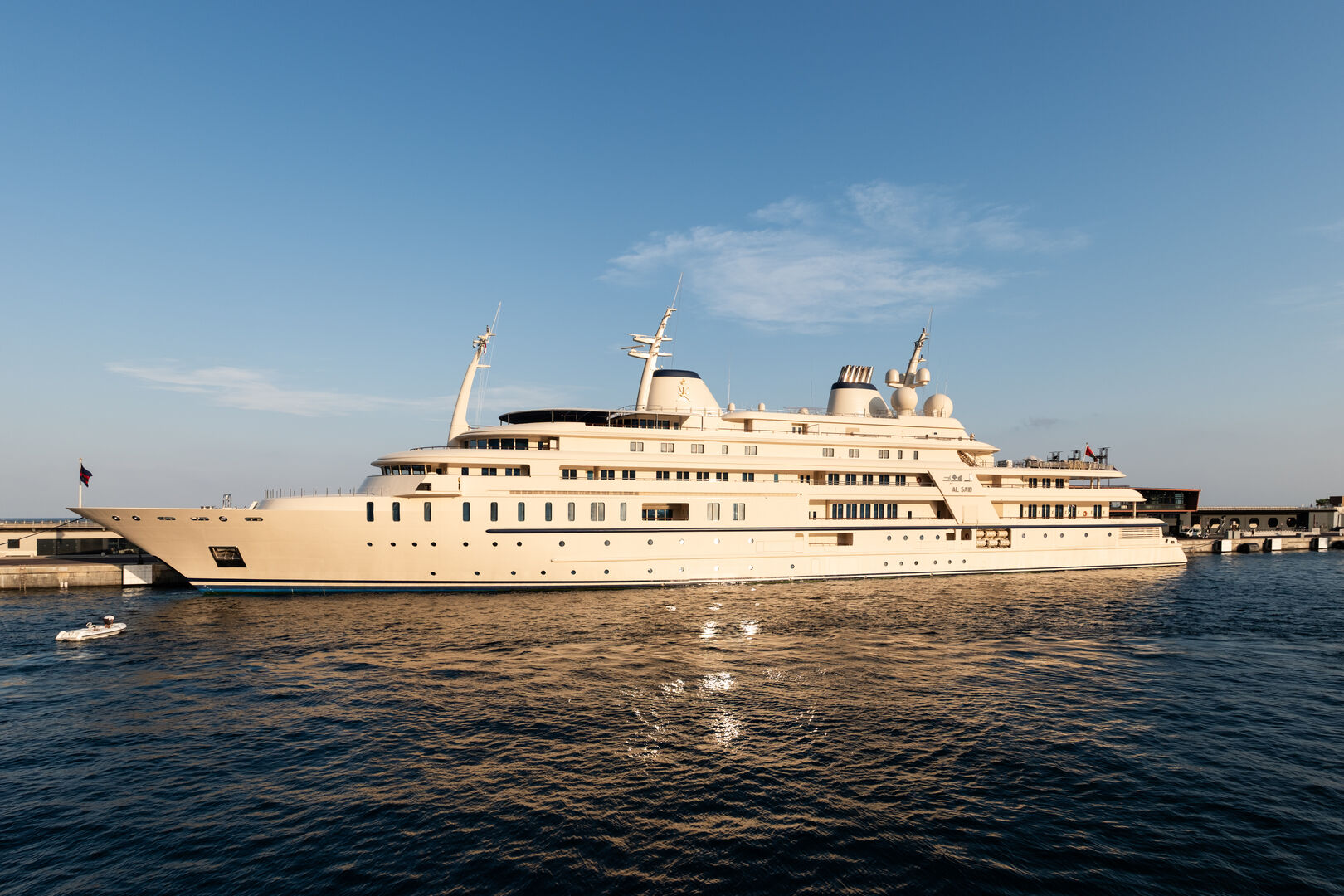 155m Lürssen superyacht Al Said seen in Monaco for the first time