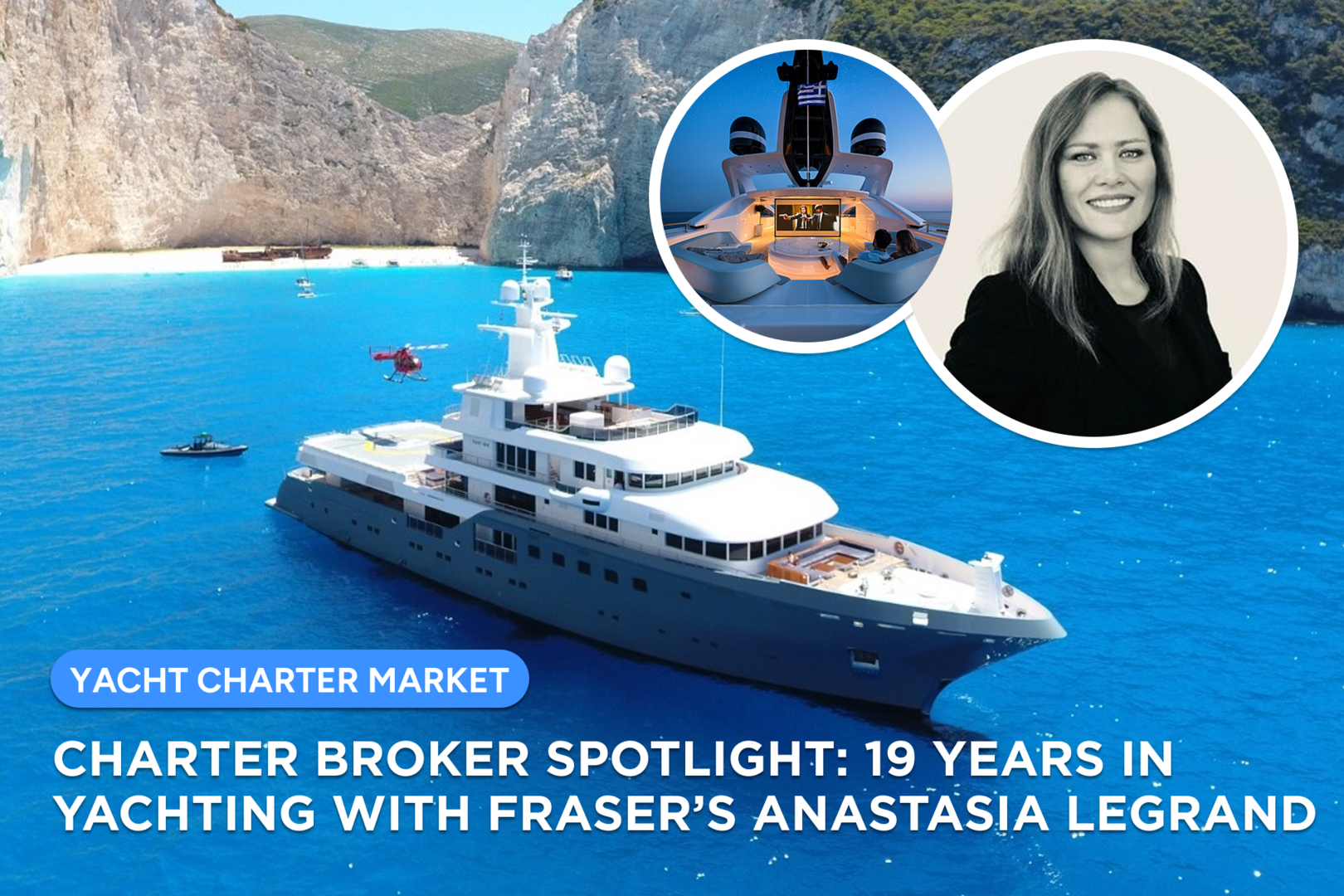 Charter broker spotlight: 19 years in yachting with Fraser's Anastasia Legrand