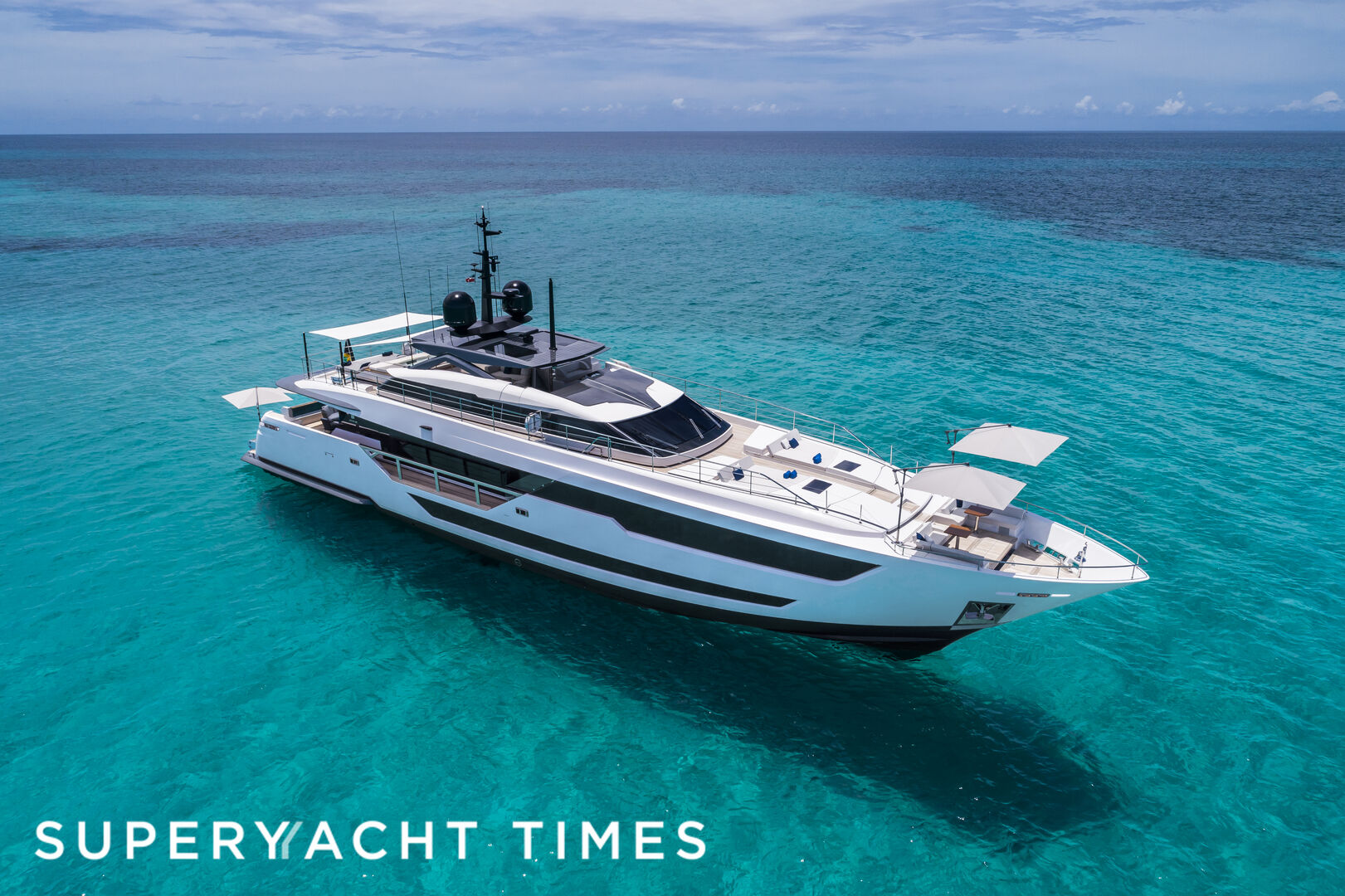 Vista Blue anchored
