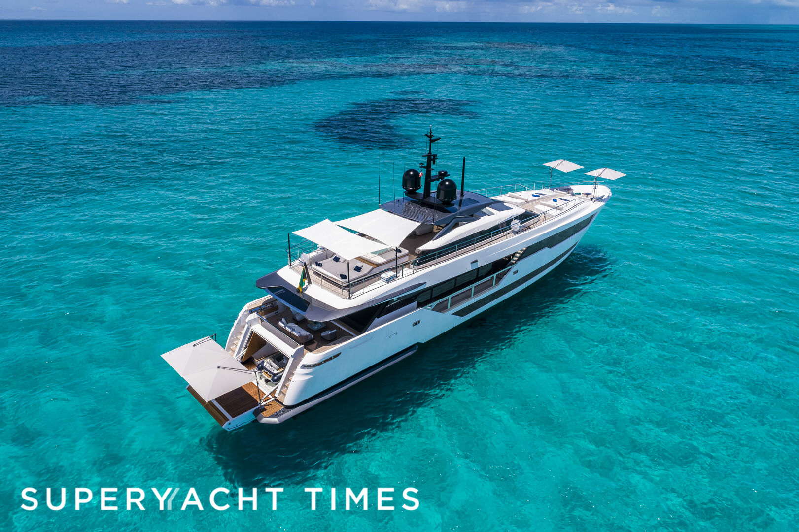 Vista Blue anchored 