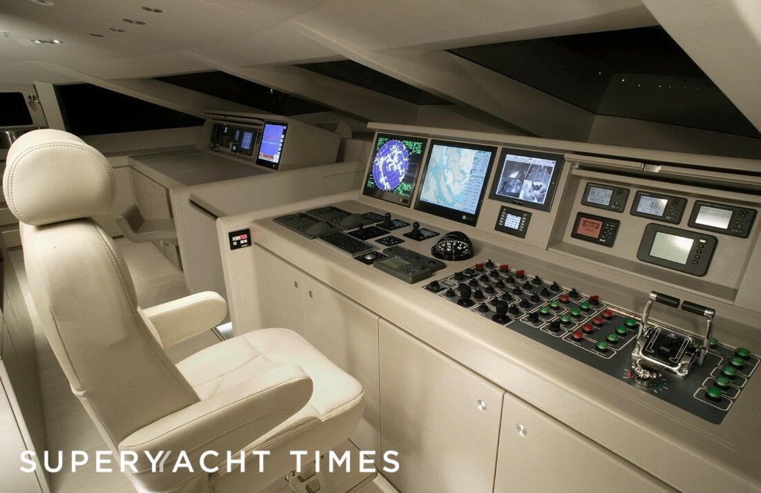Red Dragon wheelhouse