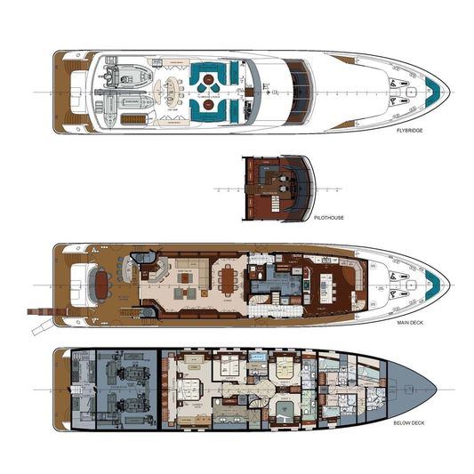 Finish Line Yacht 36m Trinity Yachts, LLC Superyacht Times