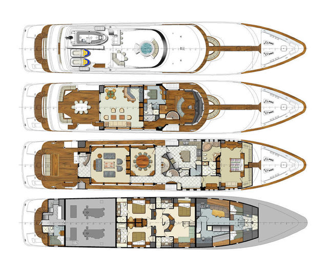 Bouchon Yacht 45m Trinity Yachts, LLC Superyacht Times