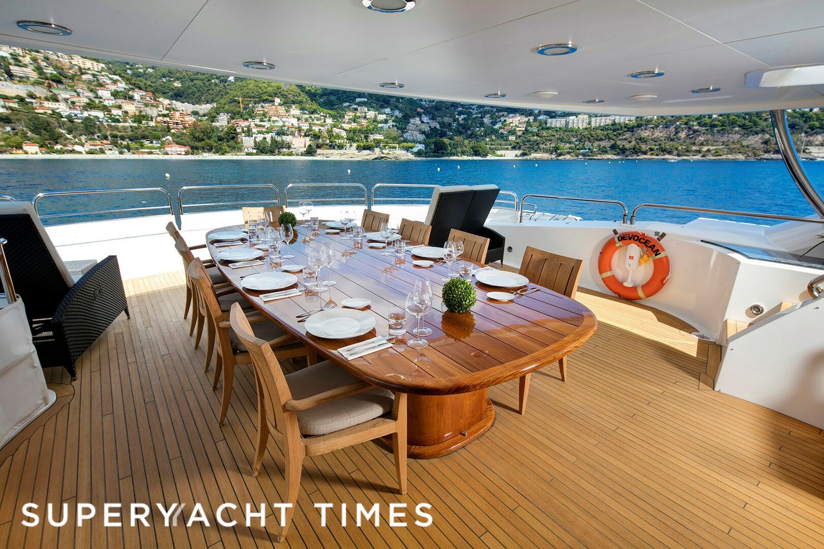 Devocean fore deck