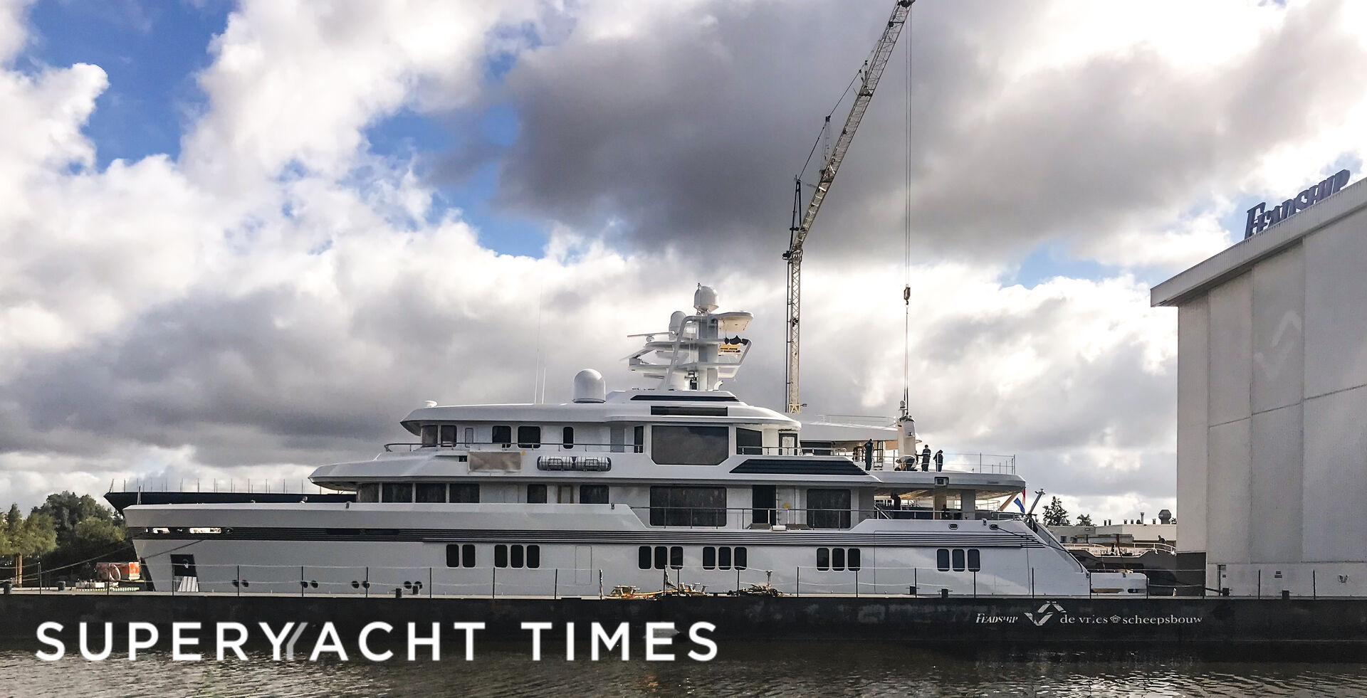 In Pictures: 51m Feadship superyacht Project 701 launched