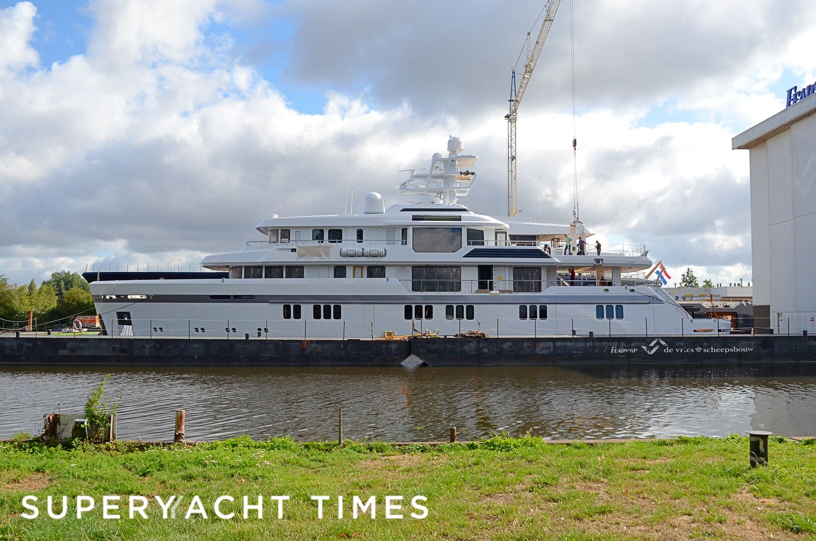 In Pictures: 51m Feadship superyacht Project 701 launched
