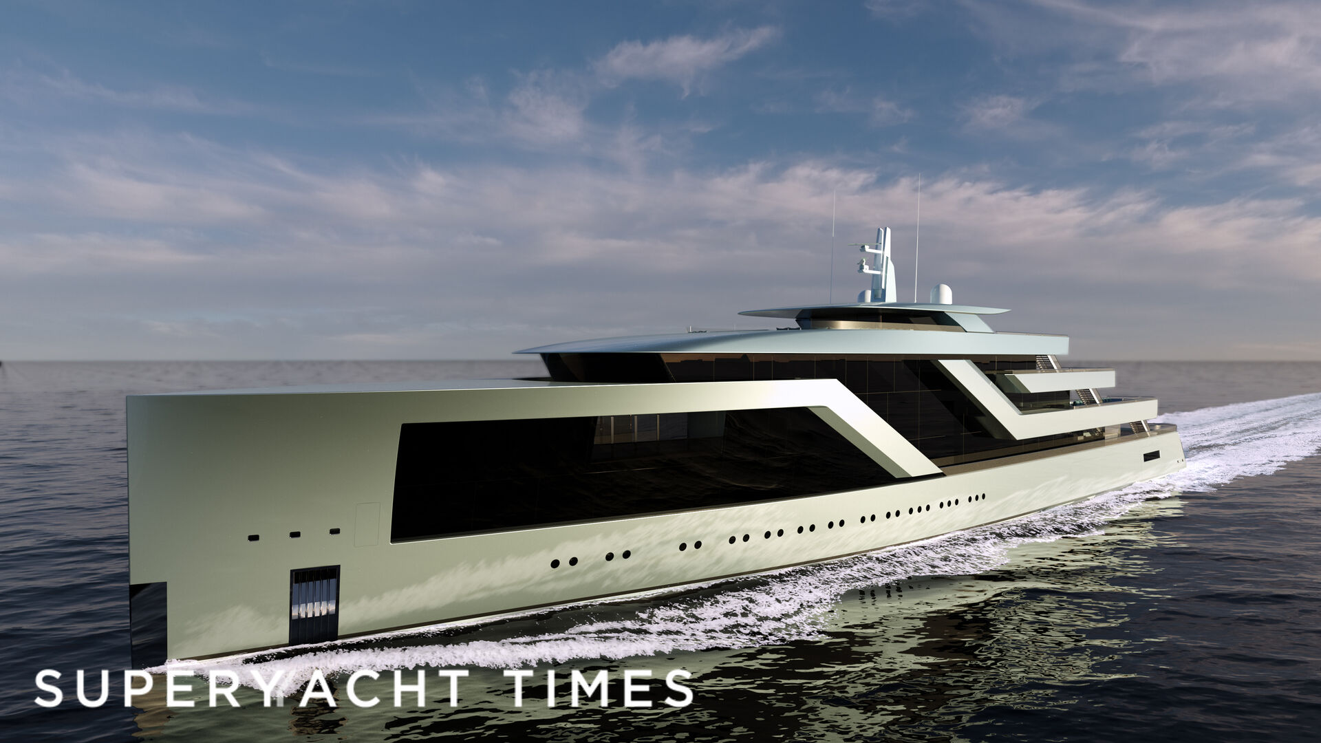 Isaac Burrough 100m Motoryacht Concept 