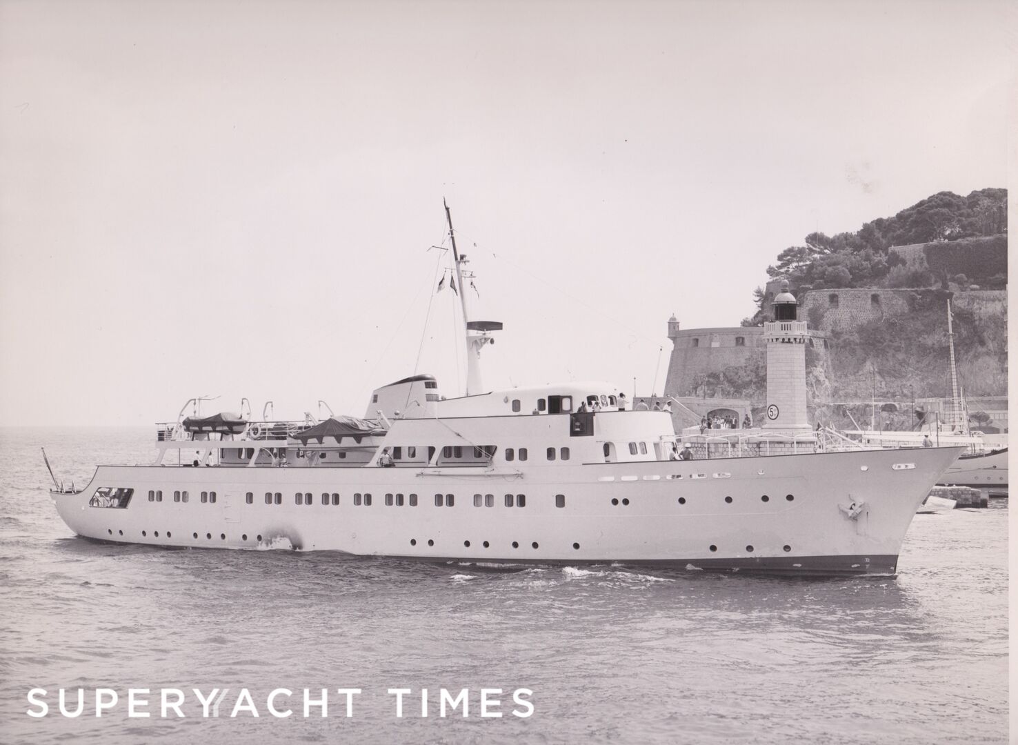 Radiant II arriving in Monaco