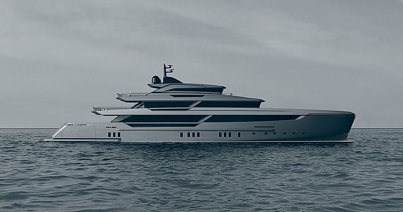 SanLorenzo 56 Steel exterior design 