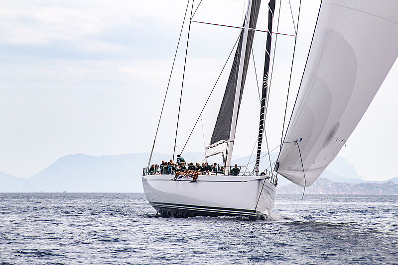 Highland Fling XV yacht in Porto Cervo