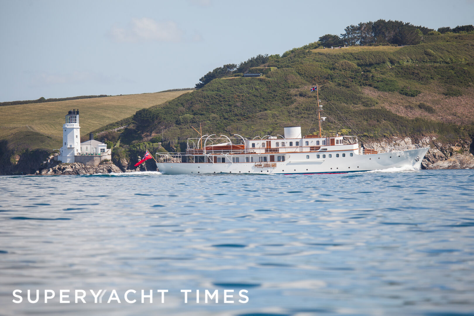 Malahne leaving Falmouth