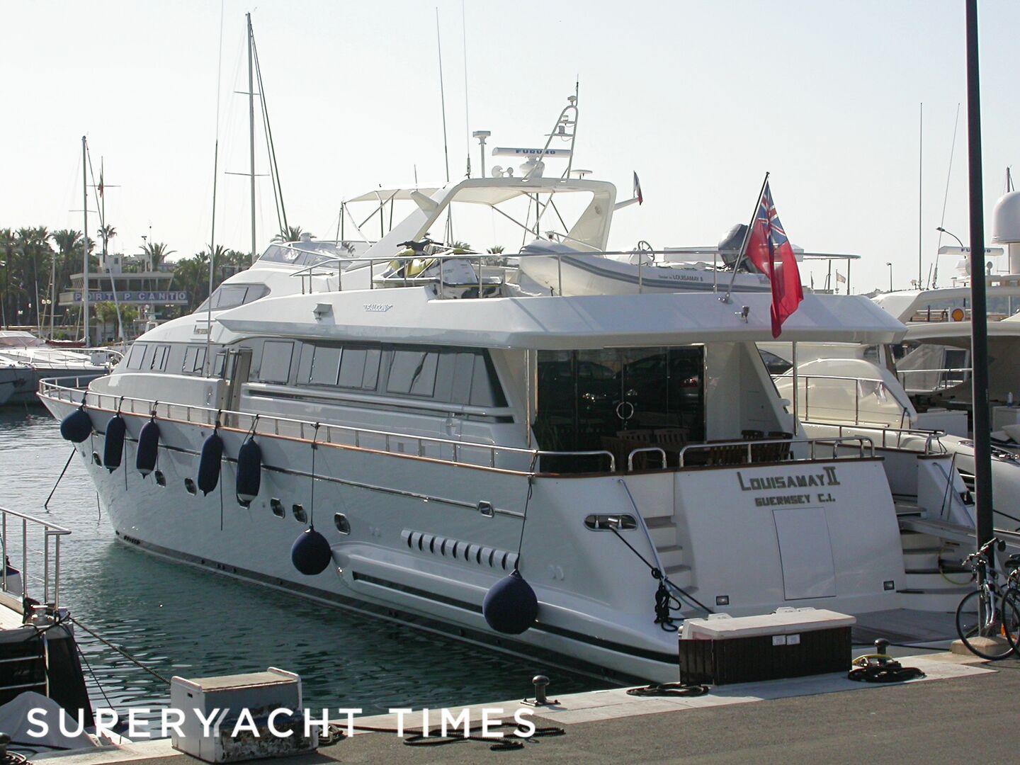 Louisamay II yacht in Port Canto