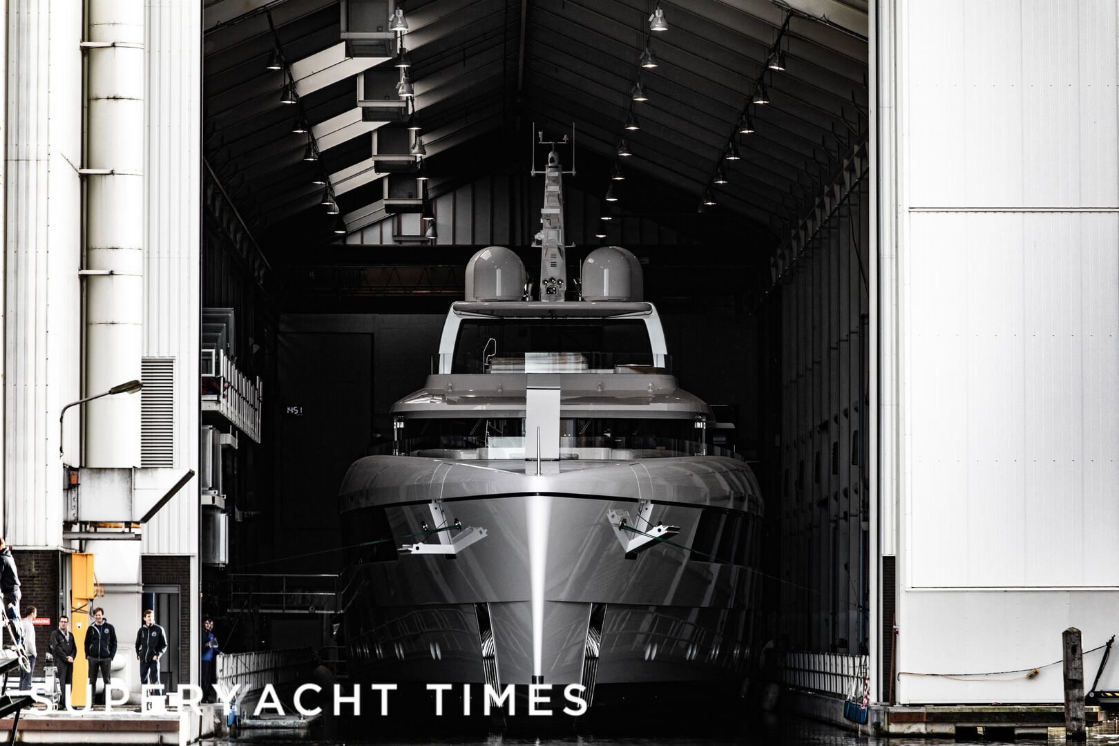 Najiba yacht launch Feadship