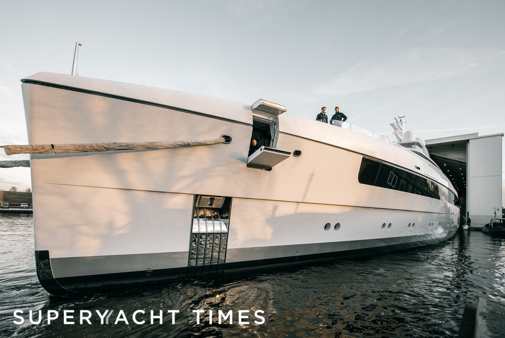 Najiba yacht launch Feadship