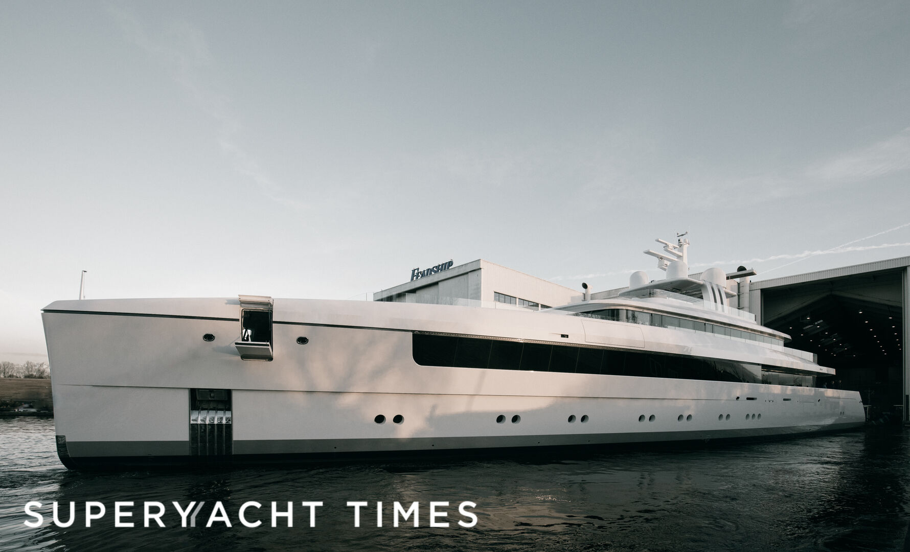 Najiba yacht launch Feadship