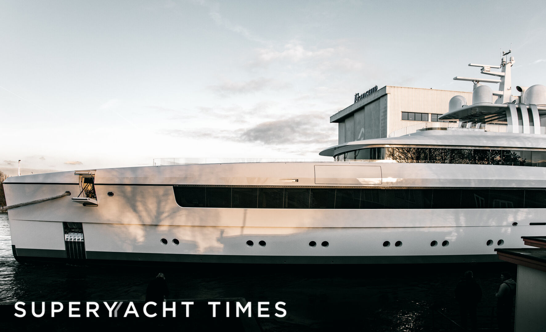 Najiba yacht launch Feadship