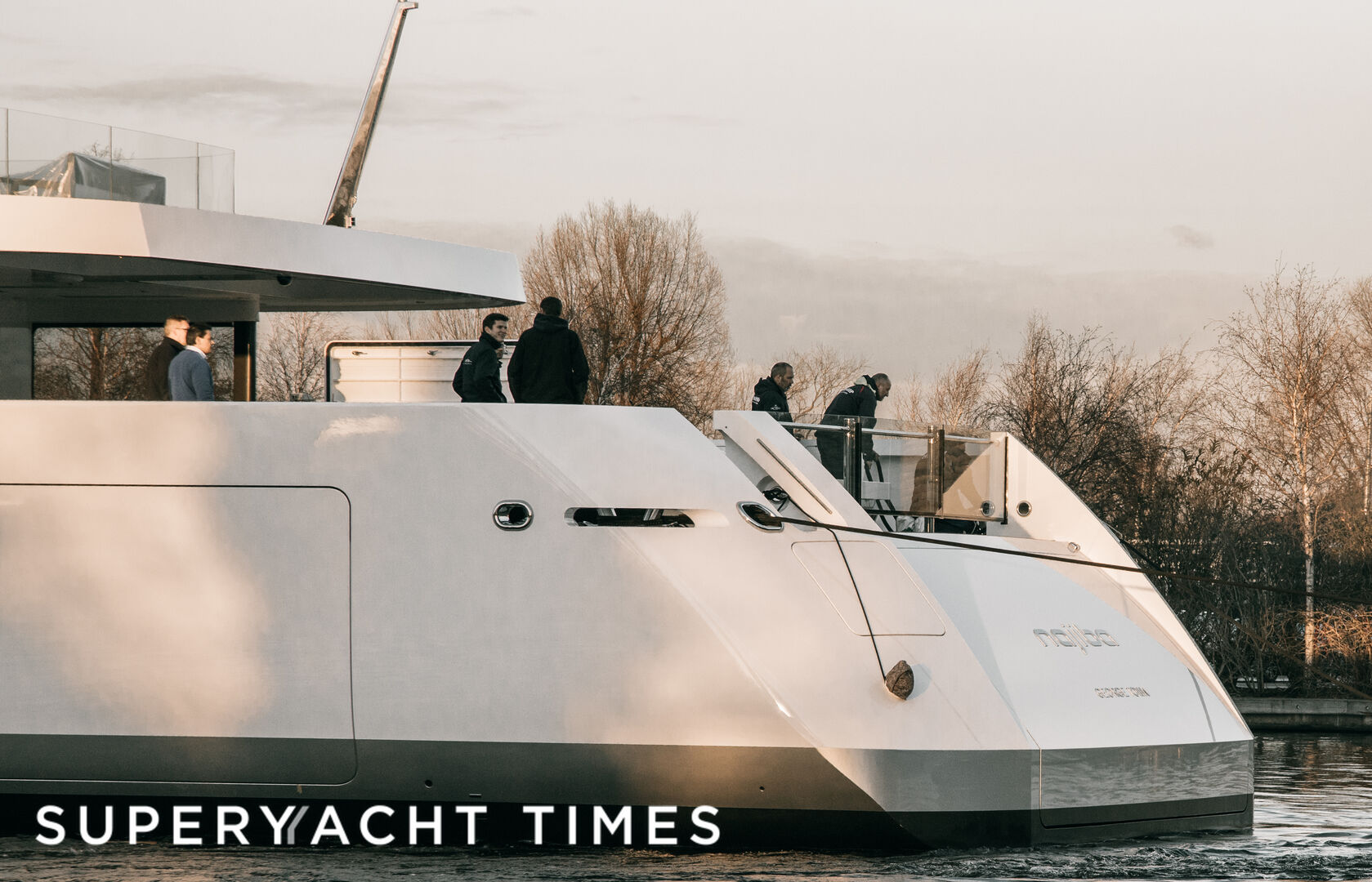 Najiba yacht launch Feadship