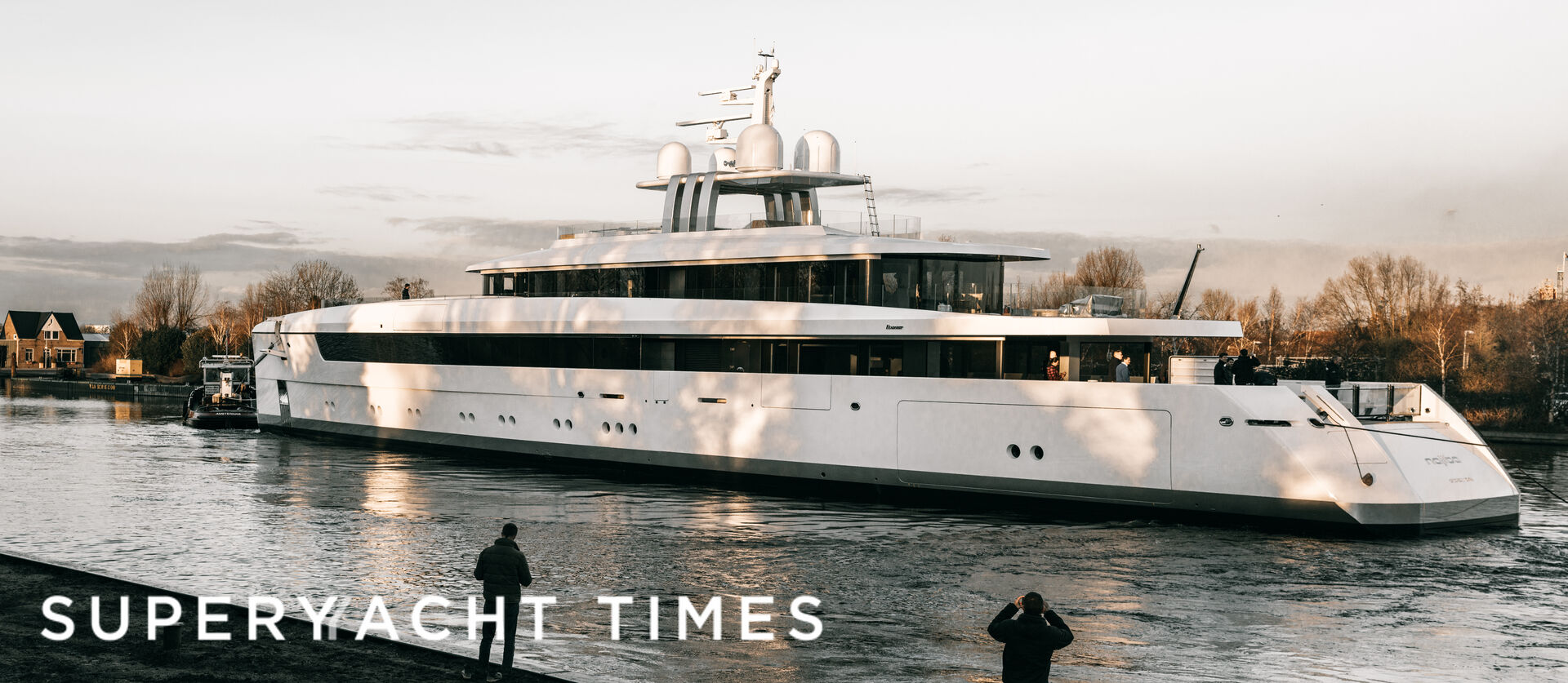 Najiba yacht launch at Feadship