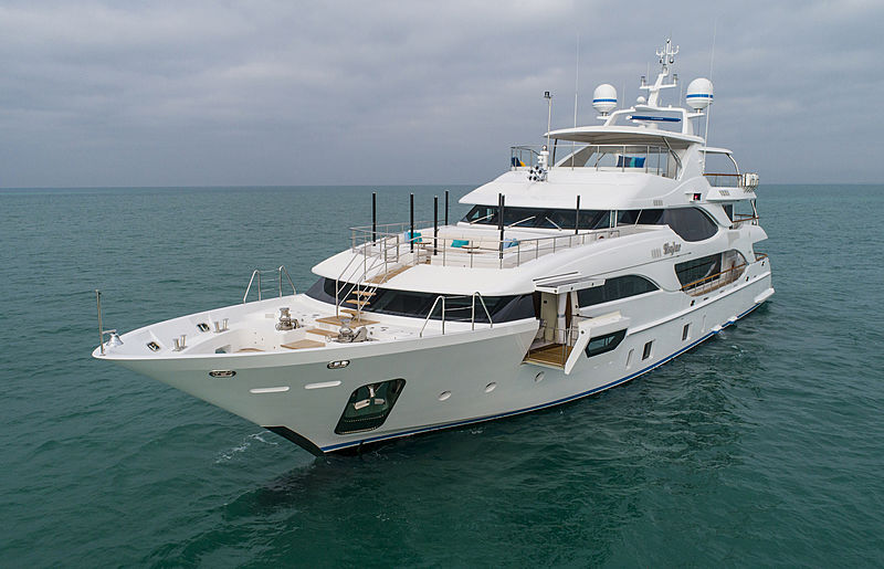 Skyler yacht cruising