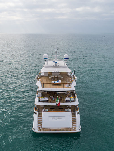 Skyler yacht cruising
