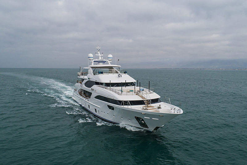 Skyler yacht cruising