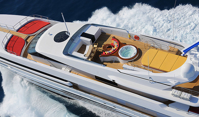 Balista yacht sun deck