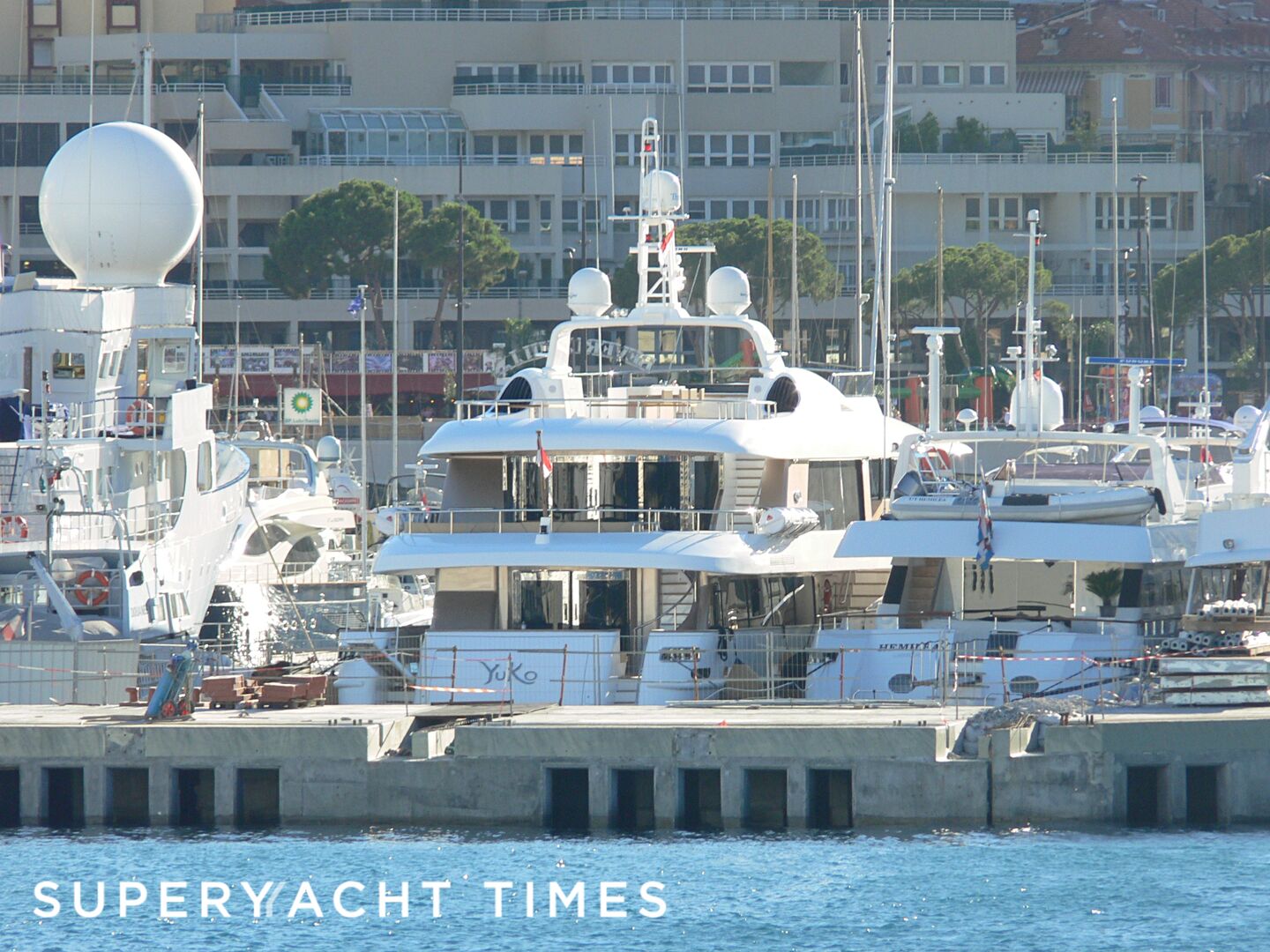 Yuko yacht in Monaco 