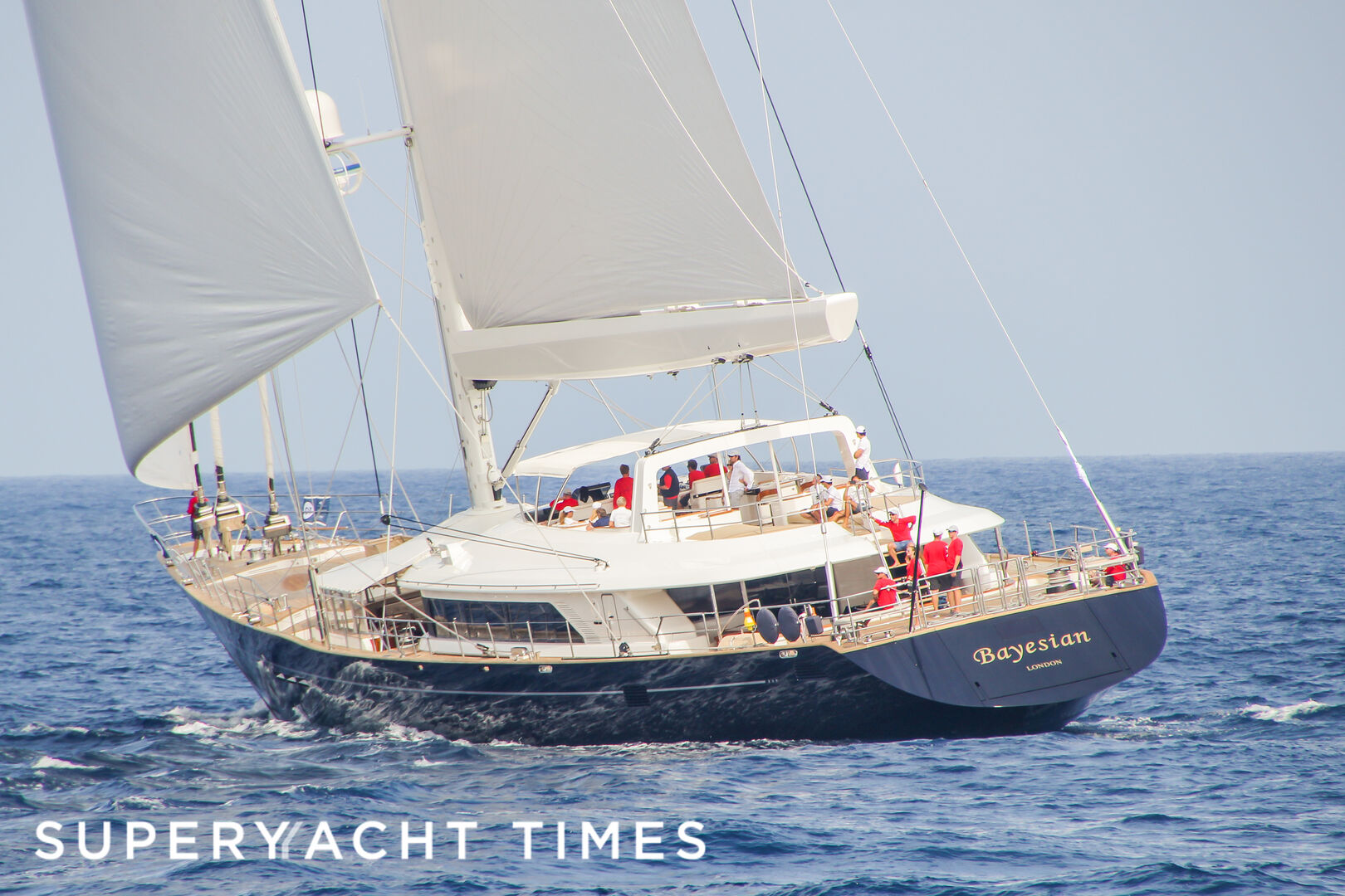 Actual Event Seven People Missing Following 56m Yacht Bayesian 