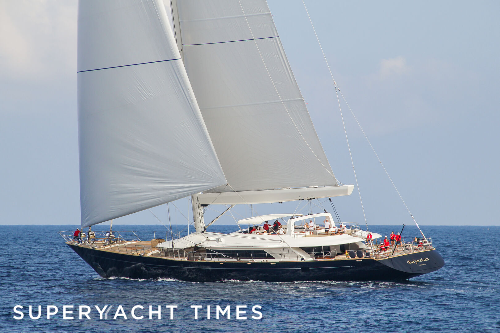 Bayesian yacht sailing in Porto Cervo