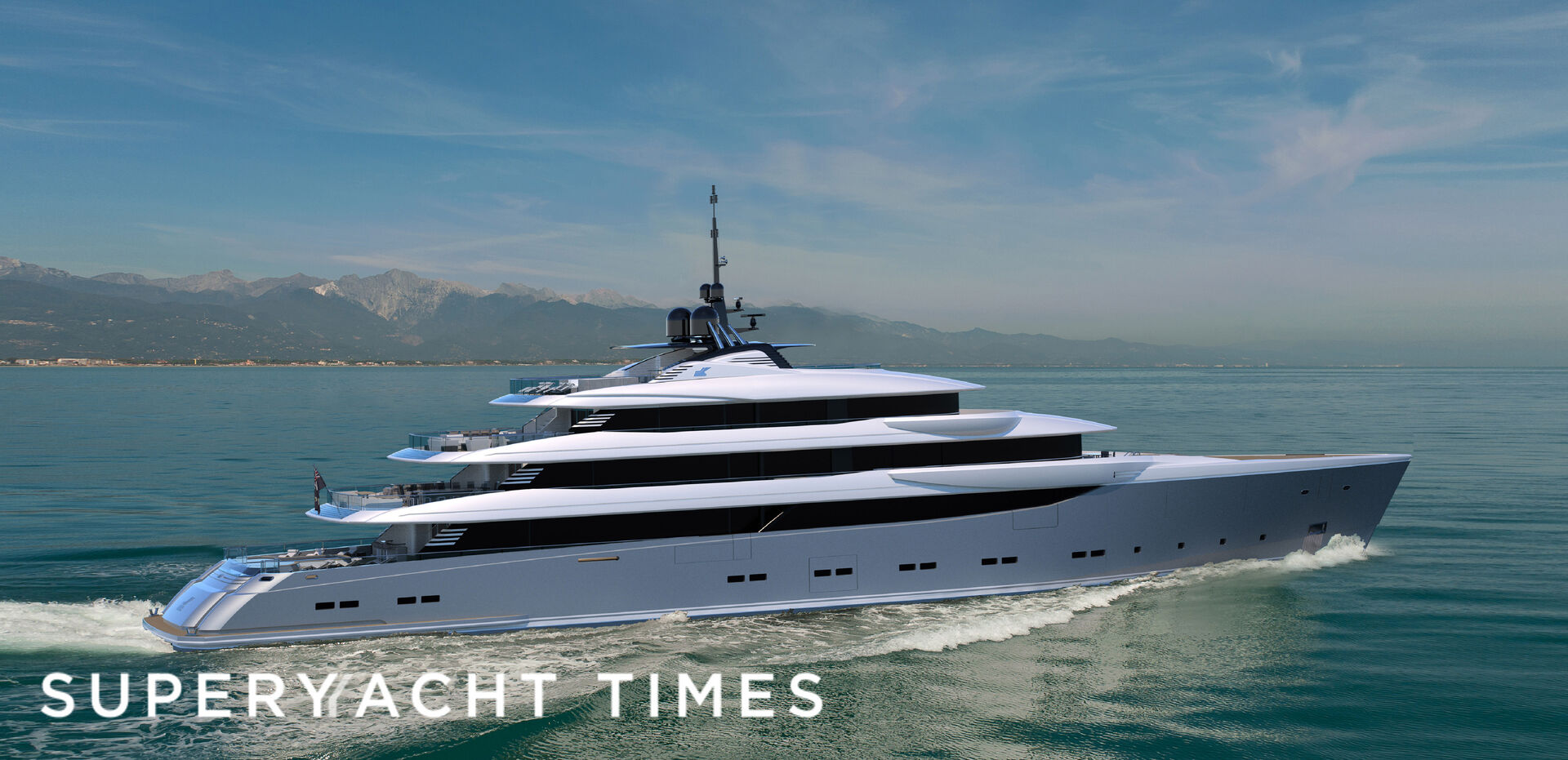 CRN and Vallicelli Design unveil 70m motor yacht concept She