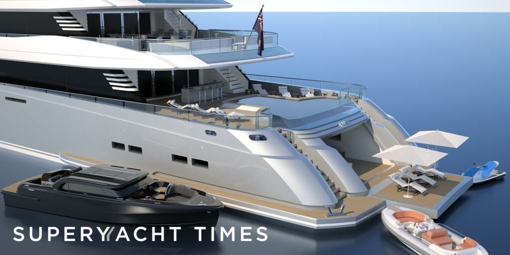 CRN and Vallicelli Design unveil 70m motor yacht concept She