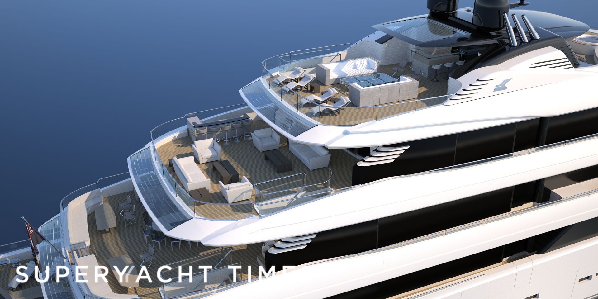 CRN and Vallicelli Design unveil 70m motor yacht concept She