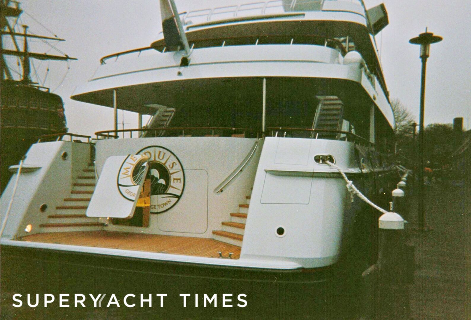 Meduse yacht in Amsterdam