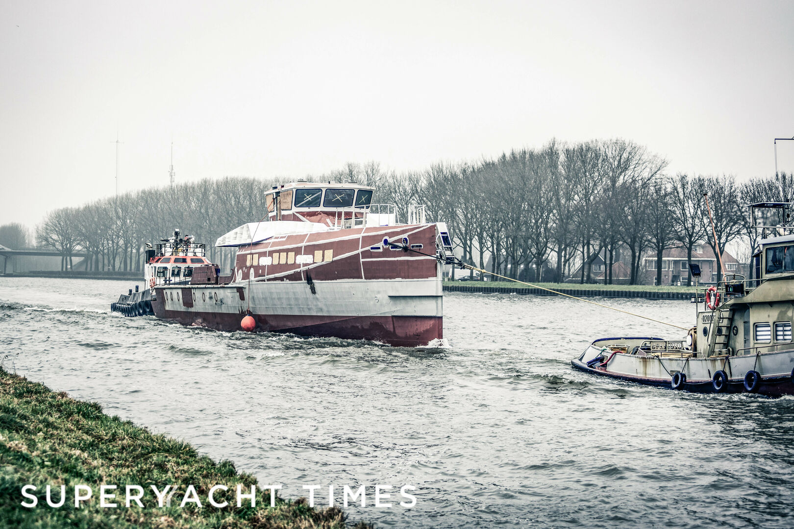 Damen YS4508 Joy Rider yacht in build 