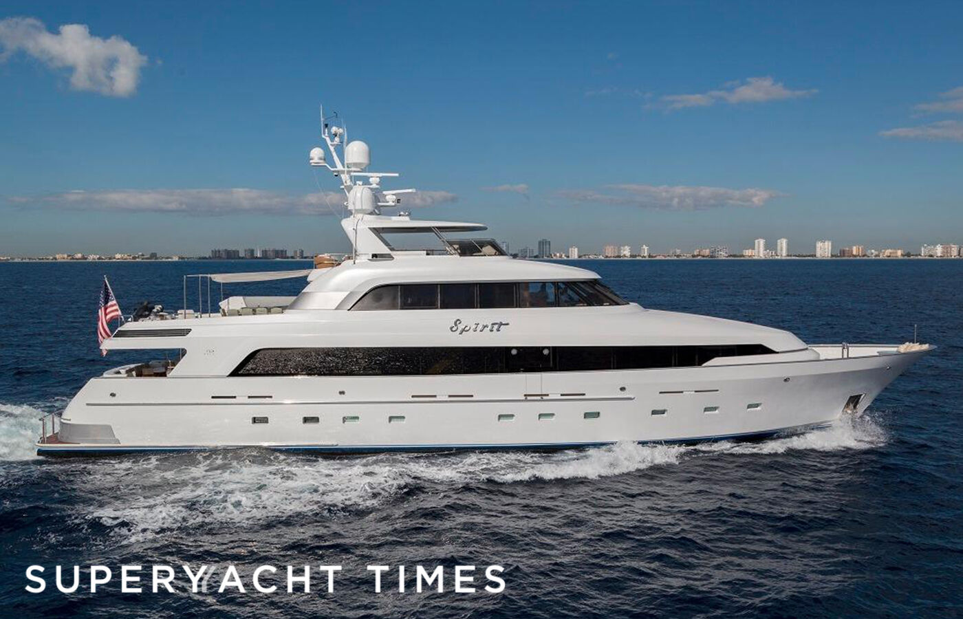 Spirit yacht running