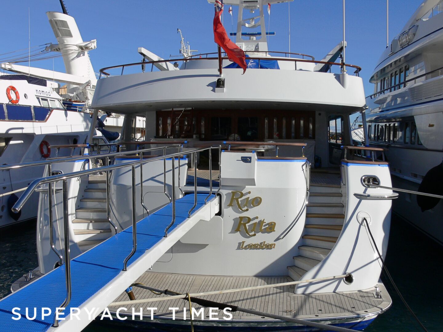 Rio Rita yacht in Port Hercule
