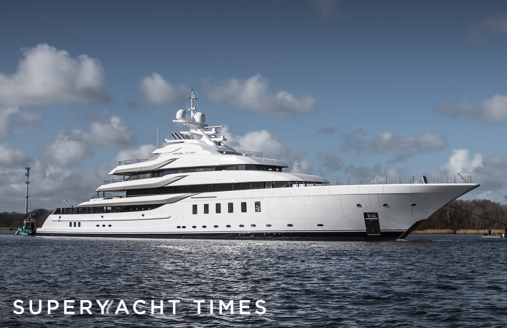 Lürssen launches 95m yacht Madsummer