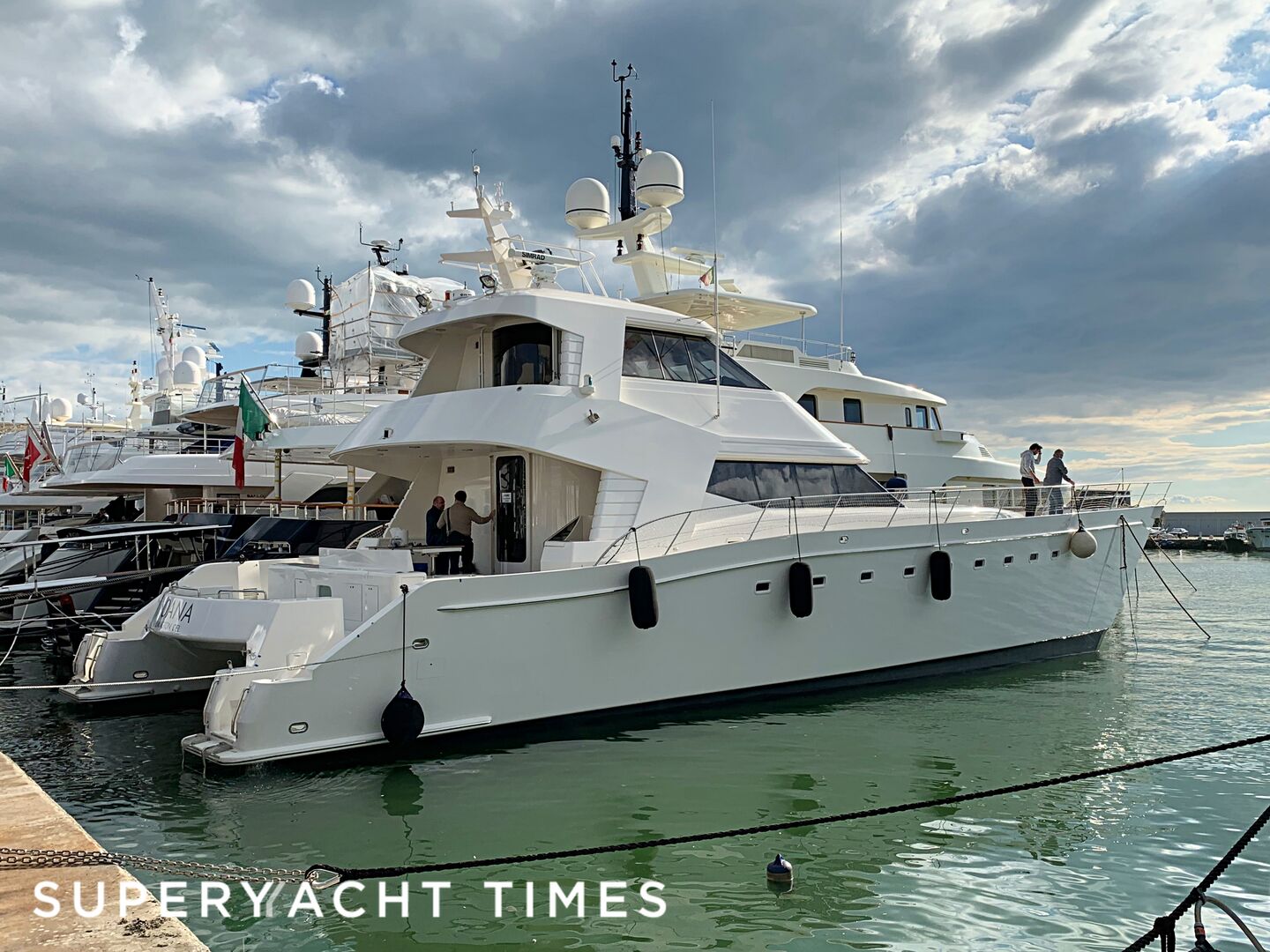 Moana yacht in Viareggio 