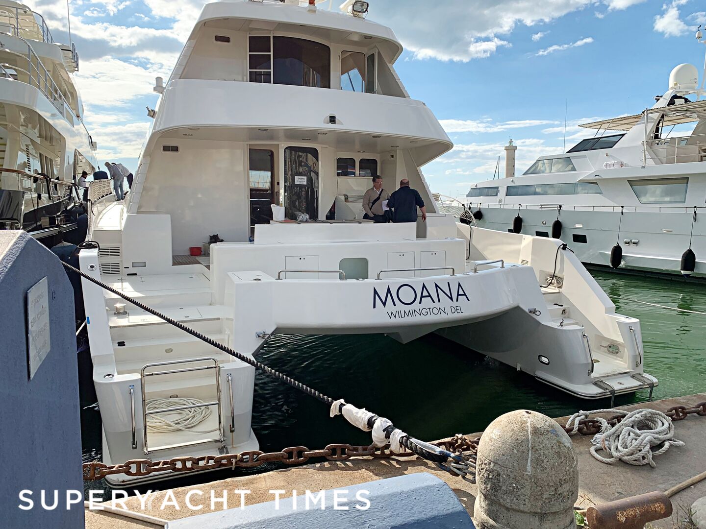Moana yacht in Viareggio 
