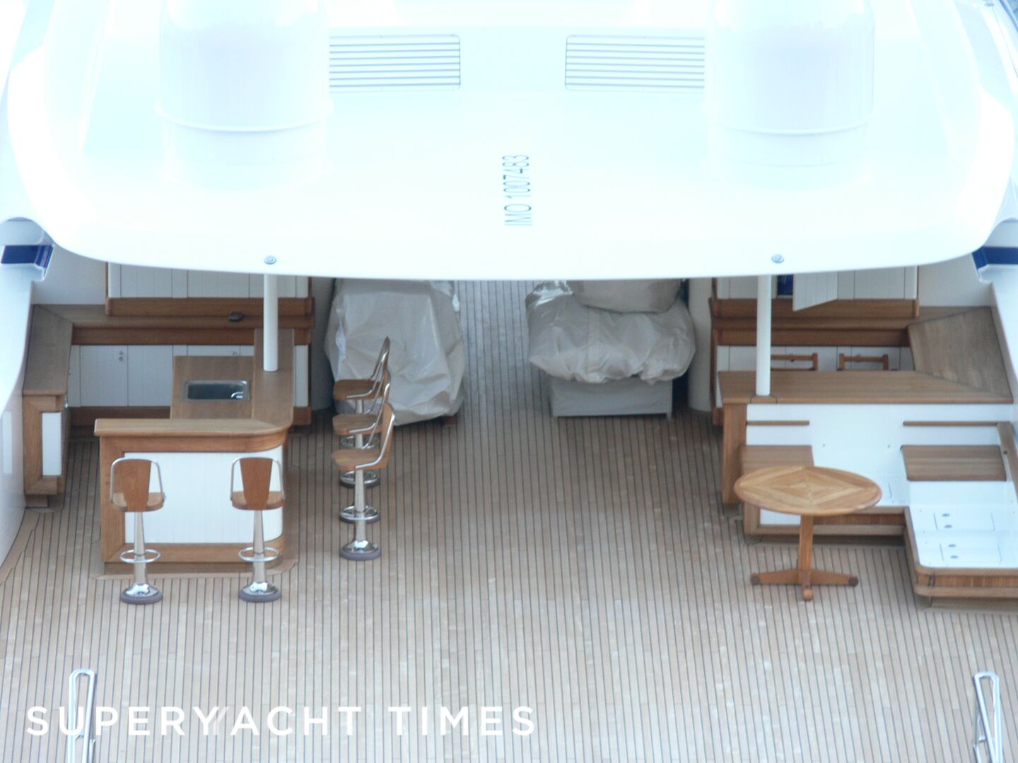 Zenobia yacht deck