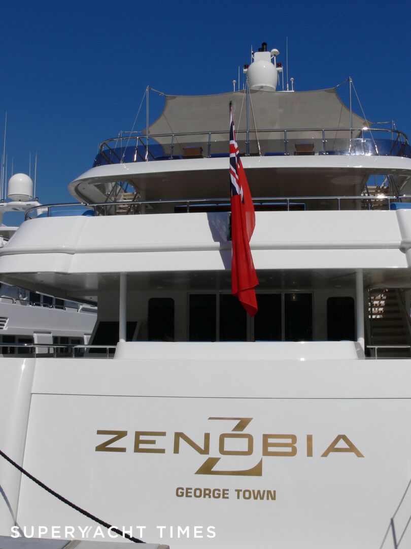 Zenobia yacht at Port Hercule