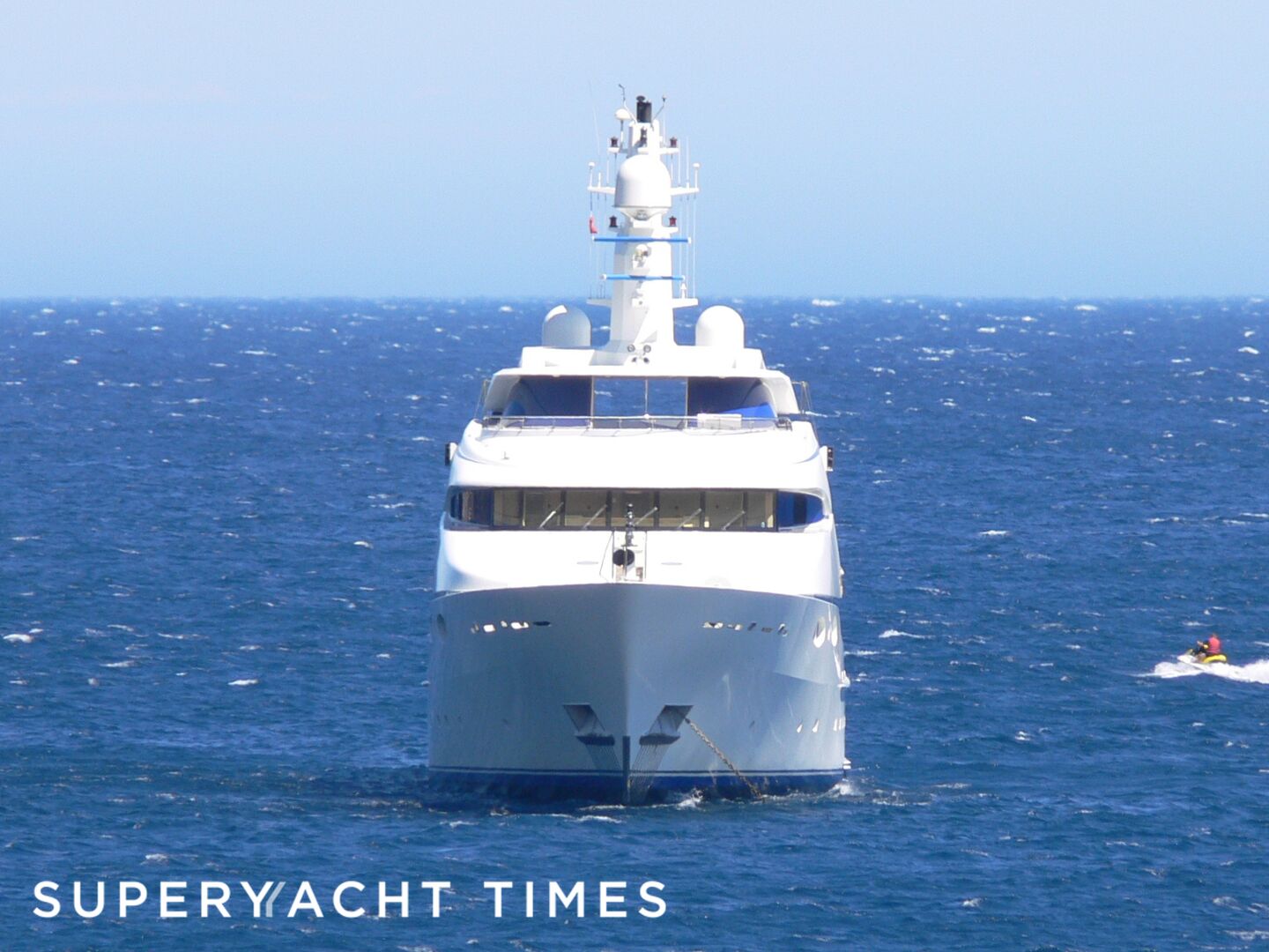 Zenobia yacht anchored off Beaulieu sur Mer