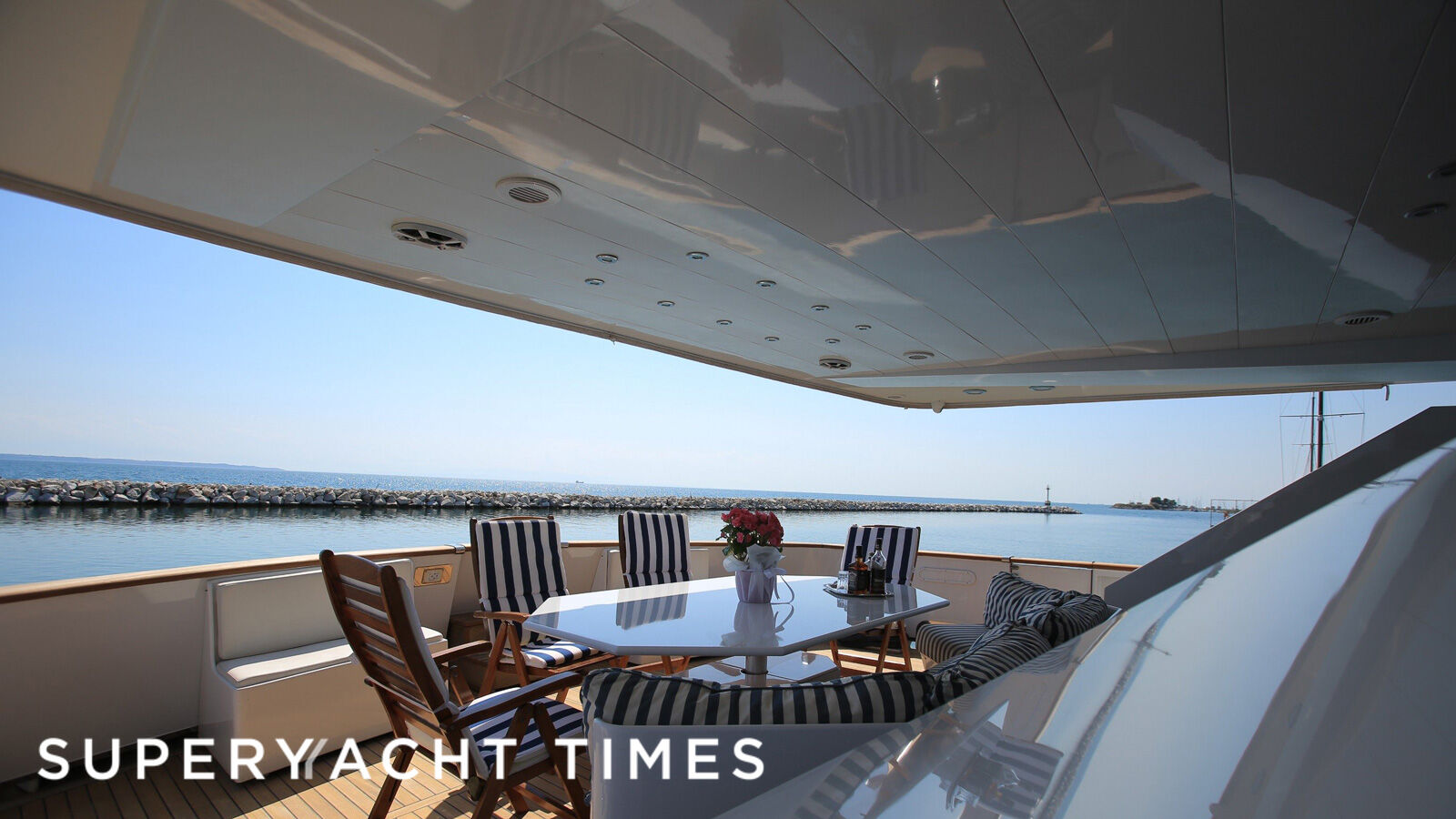 Captain Z yacht deck